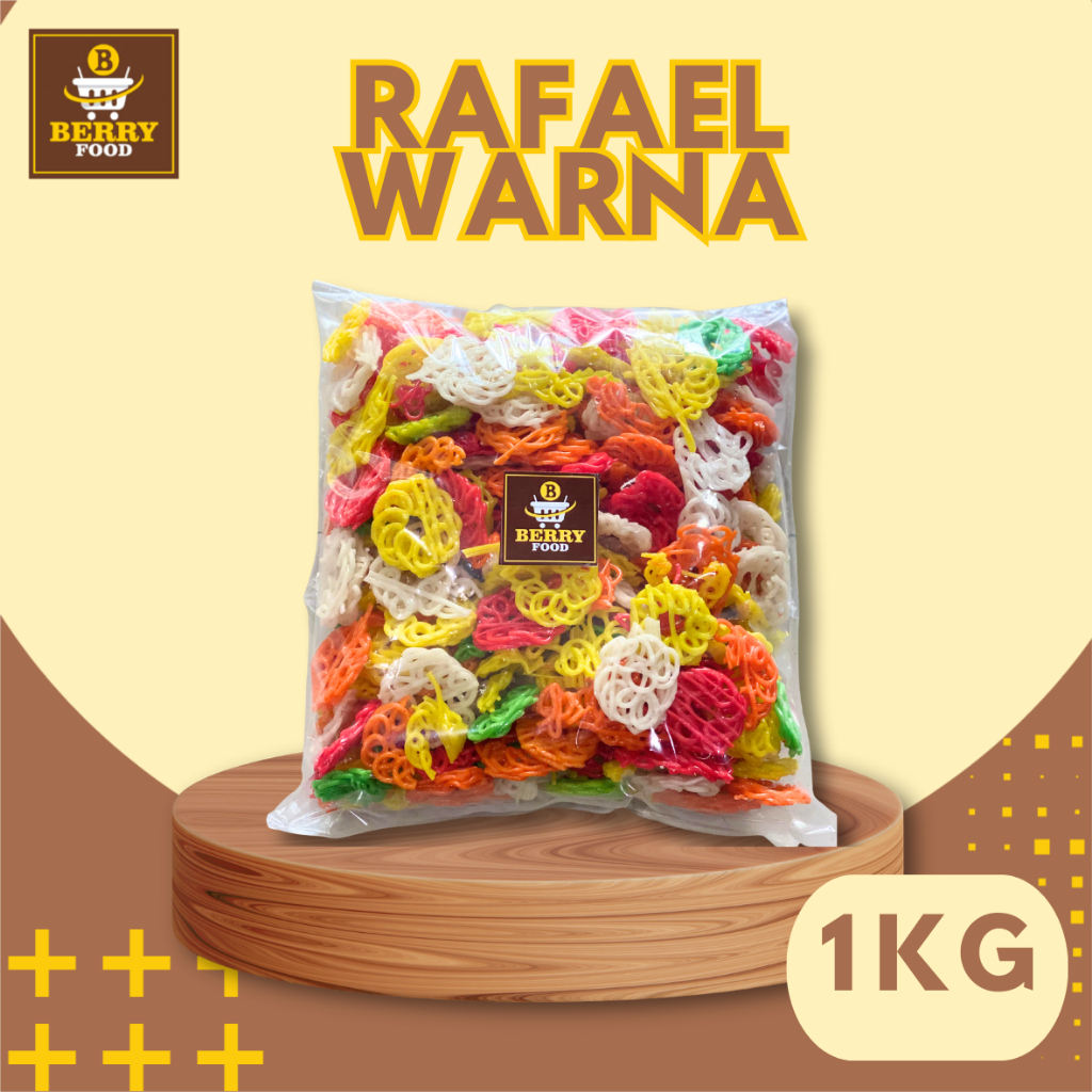

Kerupuk Seblak Raphael Warna Kerupuk Mentah 250GR dan 1KG -- Berry Food