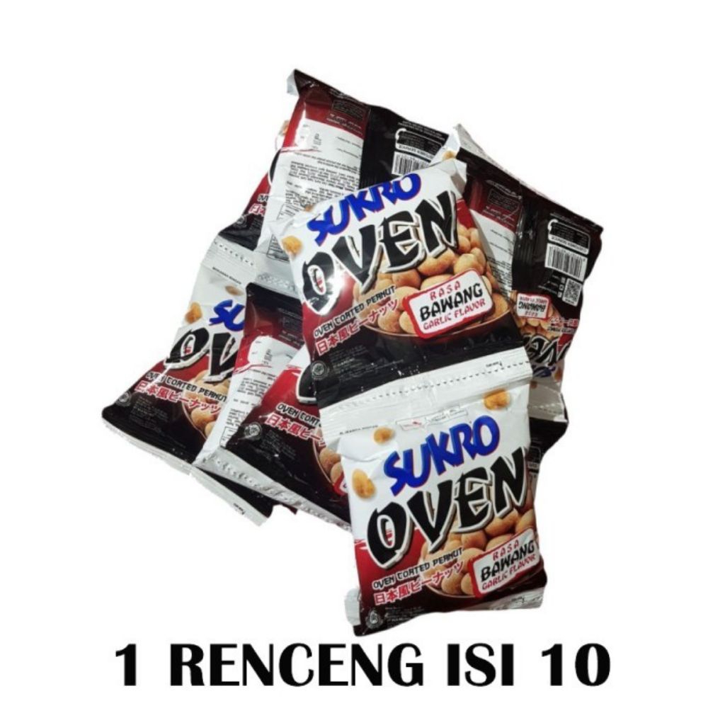 

SUKRO OVEN Renceng isi 10 Kacang Dua Kelinci Satuan @17gr