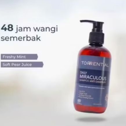 TORRENTIAL SHAMPOO KHUSUS UNTUK KETOMBE BANDEL TERLARIS DISHOPEE
