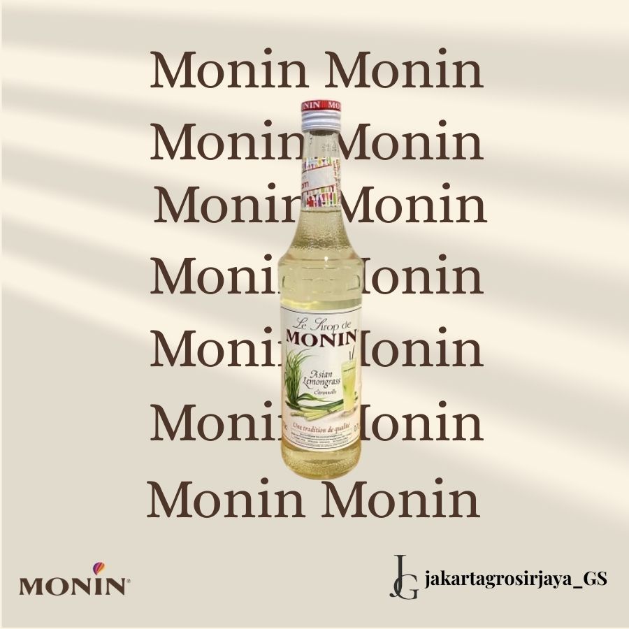 

SYRUP MONIN ASIAN LEMONGRASS | 700 ml SIRUP LEMON GRASS - MONIN LEMON GRASS 700 MILI