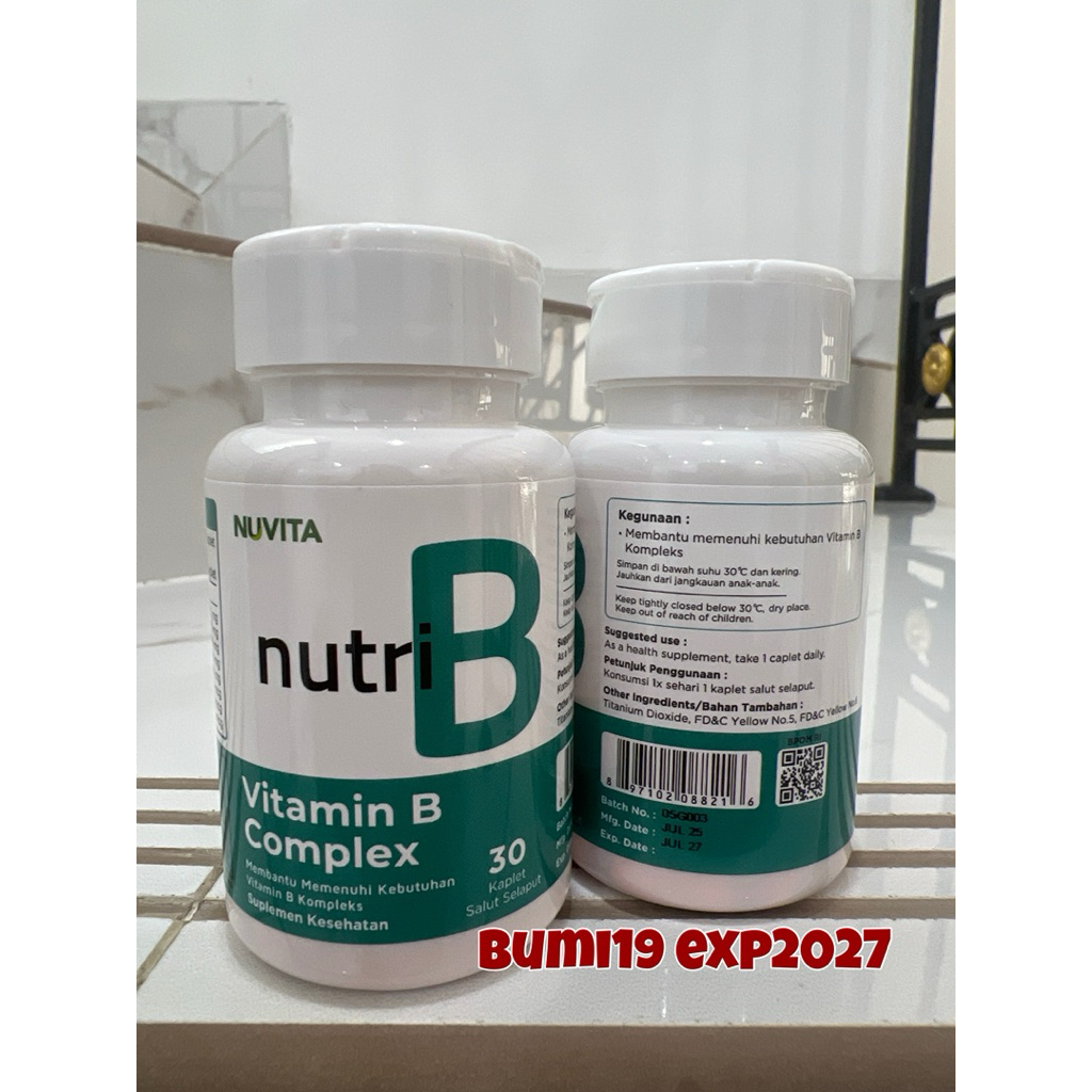 NUVITA Nutri B COMPLEX 30