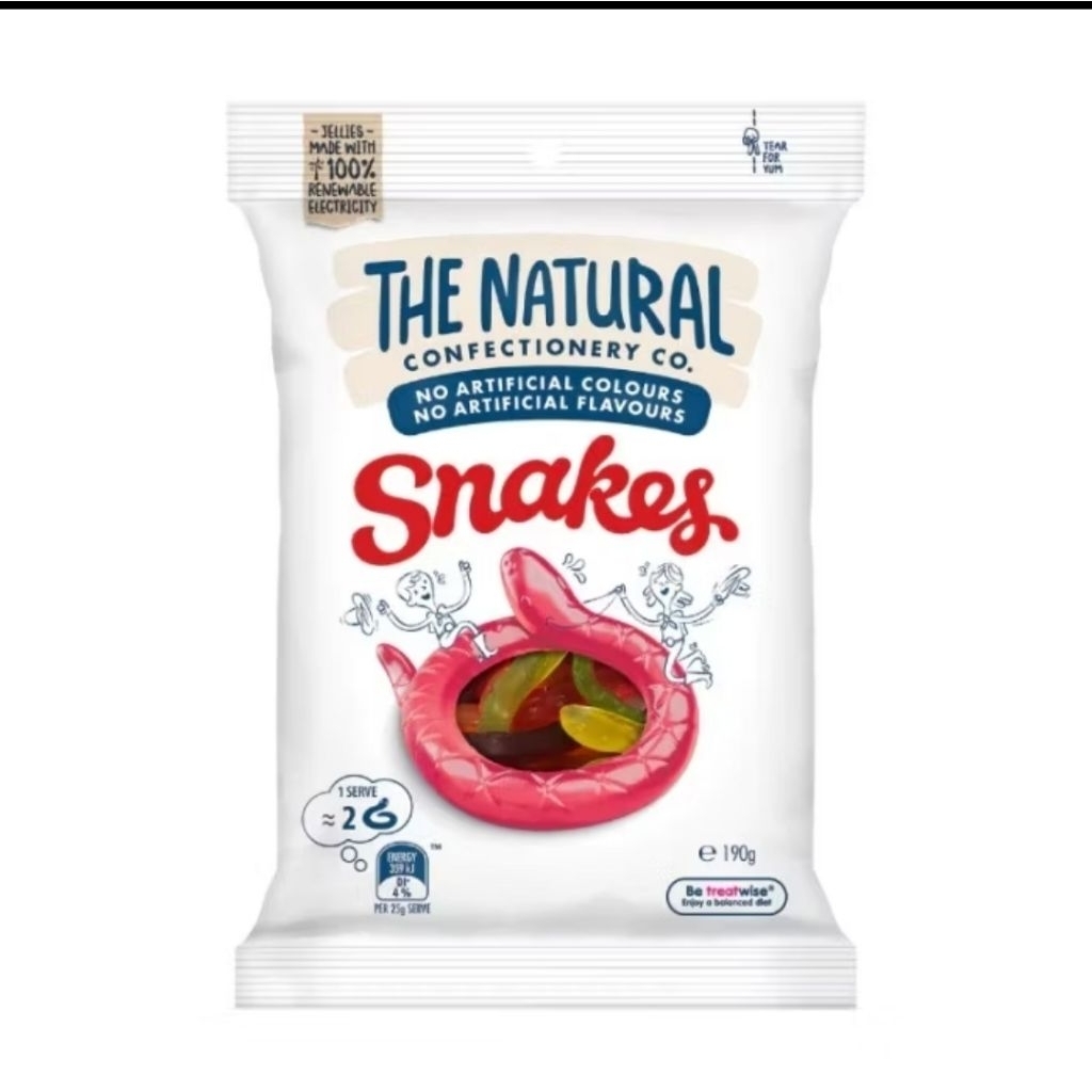 

Permen Jelly Gummy Snakes