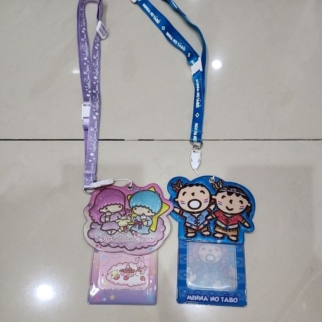 

Preloved Lanyard anak little twin stars dan minna no tabo (dapet 2pcs) kondisi masi seperti baru! ori sanrio ya