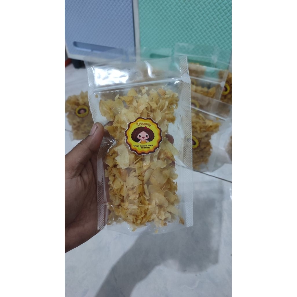 

keripik singkong pedas daun jeruk