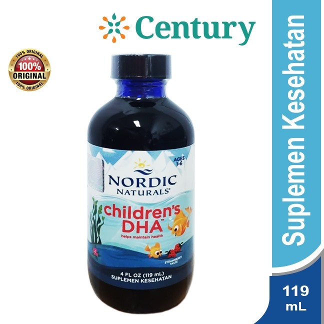 Nordic children DHA strawberry 4oz/ DHA anak/ suplemen makanan