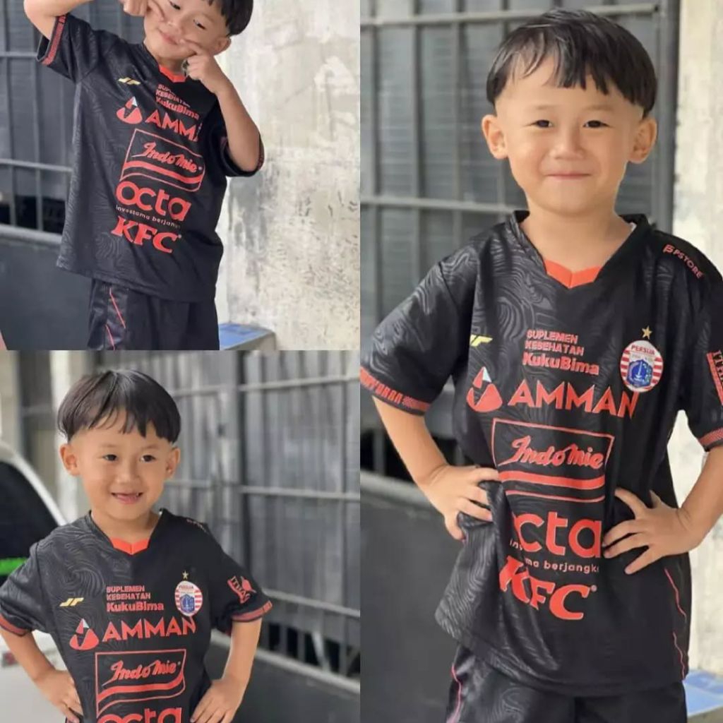 JERSEY PERSIJA ANAK SATU STEL + CELANA