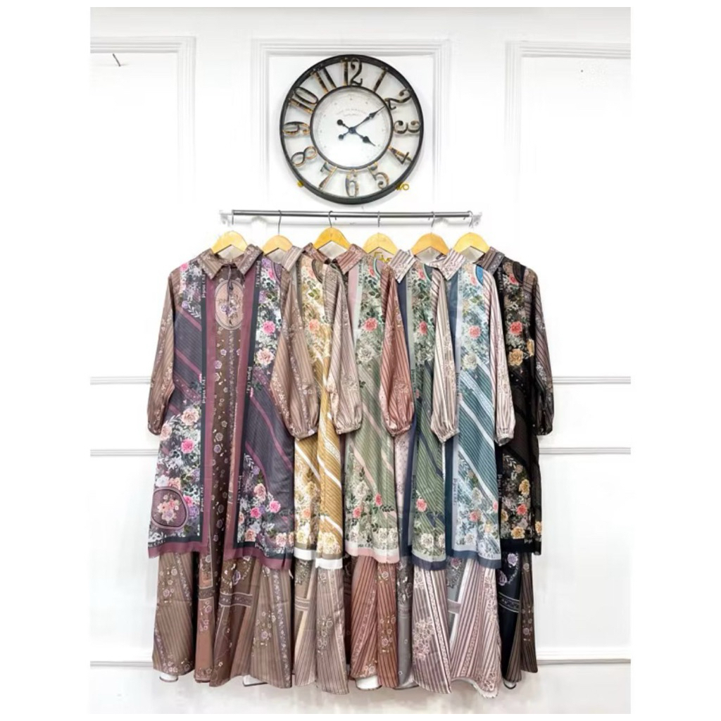 Baju wanita Gamis Bangkok Bahan Premium