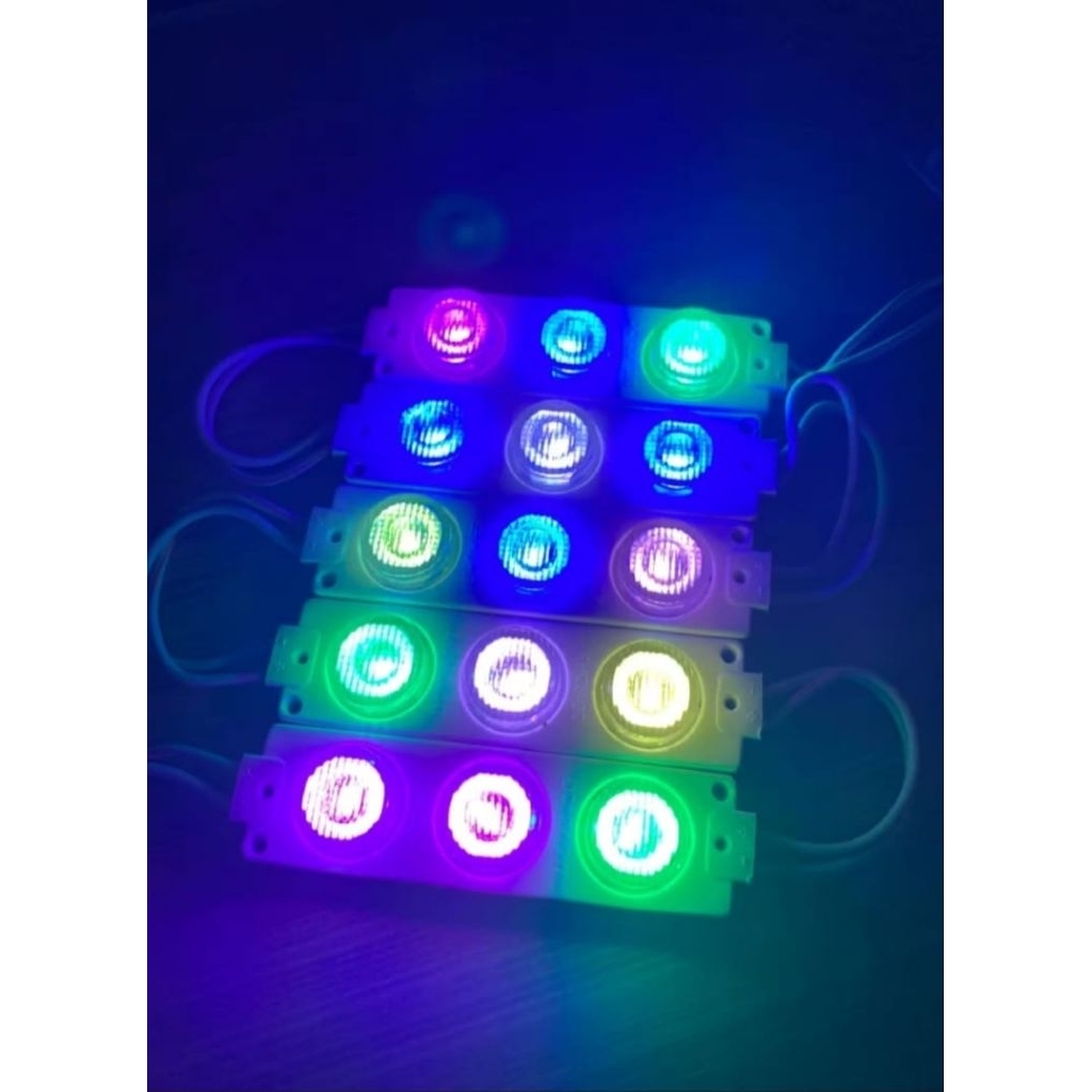 lampu LED modul RGB motor mobil truk 12 v 24 v harga perbiji lampu LED kolong motor mobil truk