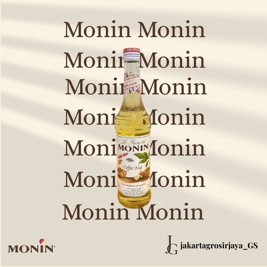 

SYRUP MONIN TOFFEE NUT 700 ml SIRUP