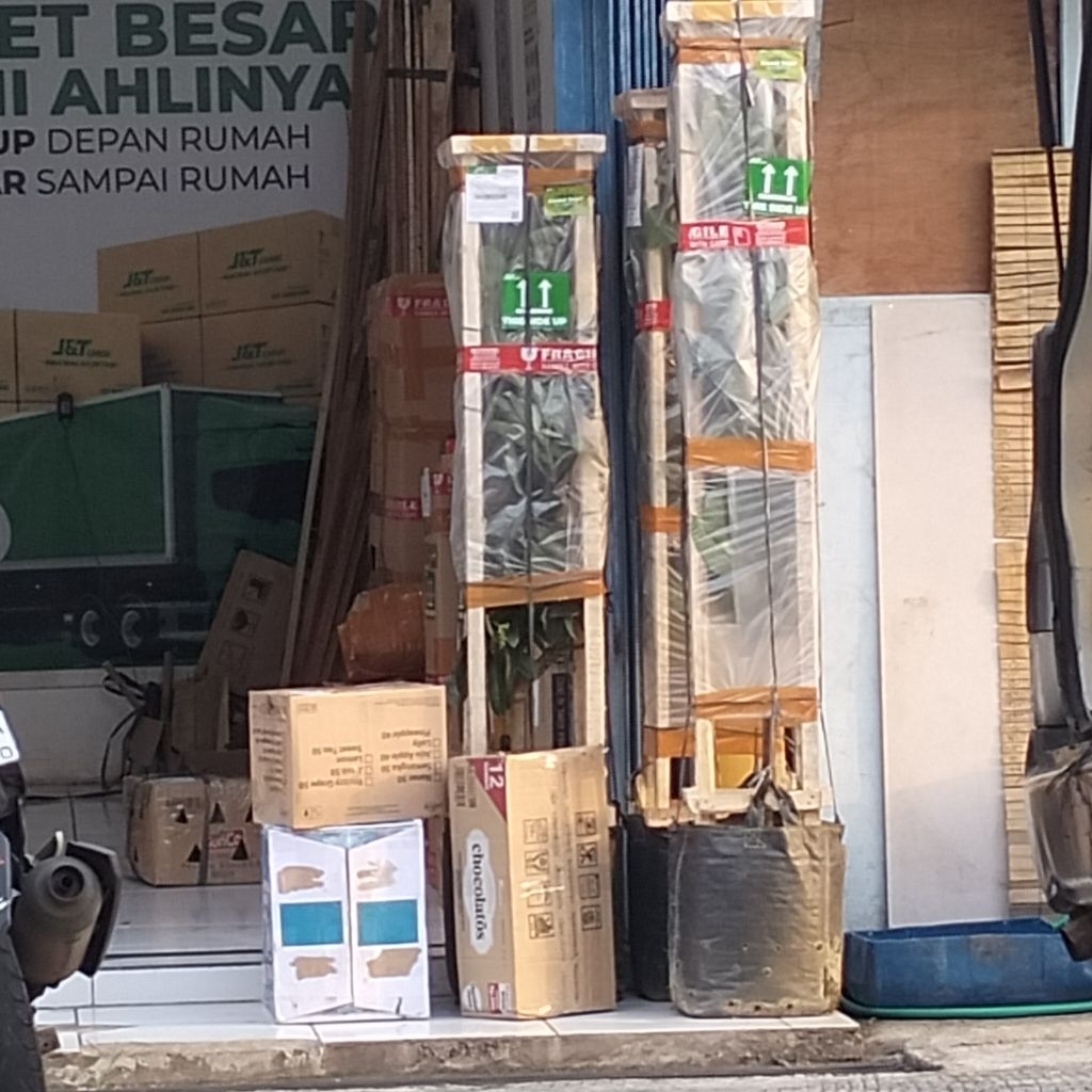 

packing kayu palet untuk tanaman 1m+