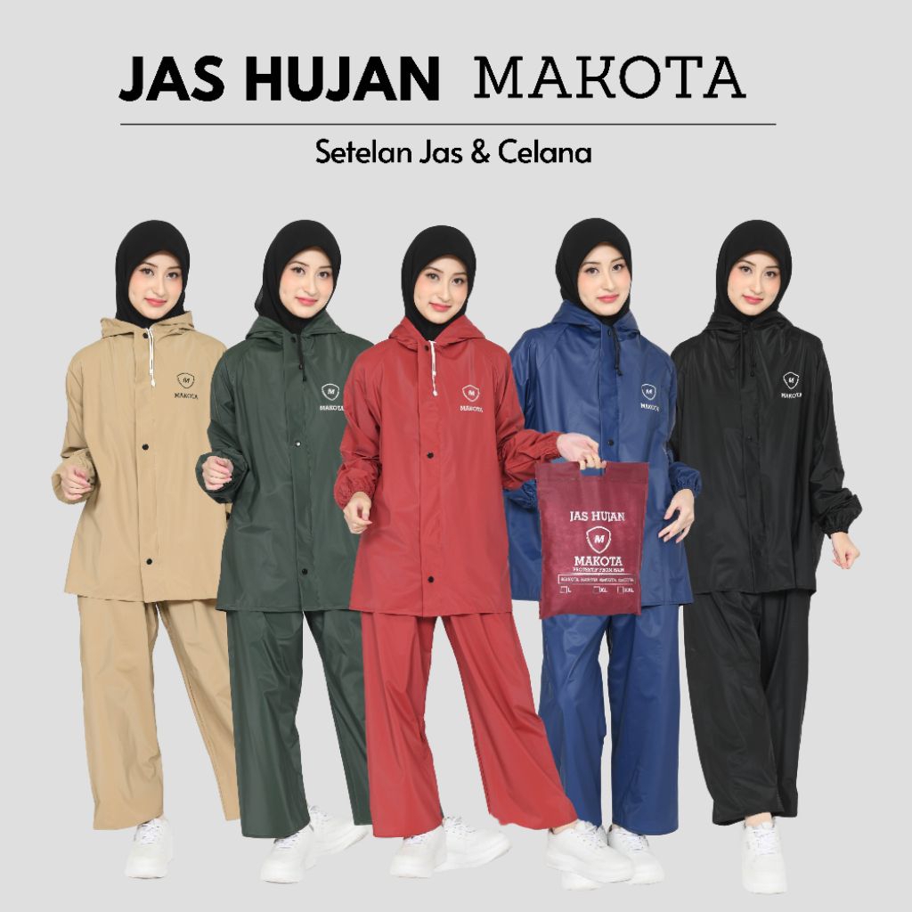 JAS HUJAN KUALITAS PREMIUM / JAS HUJAN SETELAN / JAS HUJAN DEWASA / GROSIR JAS HUJAN