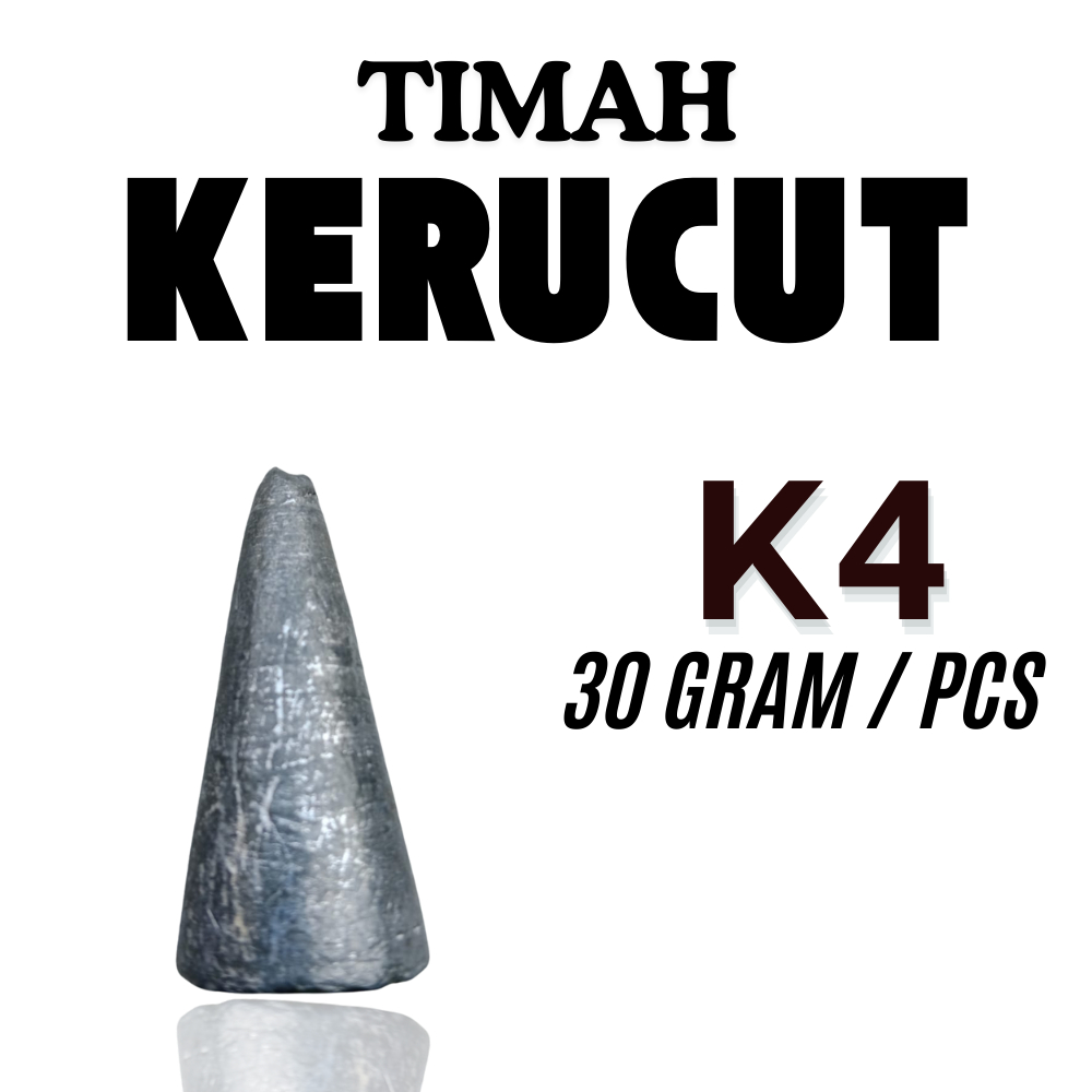 TIMAH PANCING KERUCUT K4/ TIMAH LAUT / TIMAH PANCING / TIMAH MANCING