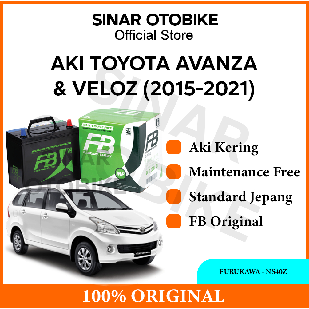 AKI AVANZA VELOZ KERING FURUKAWA BATTER MF NS40Z