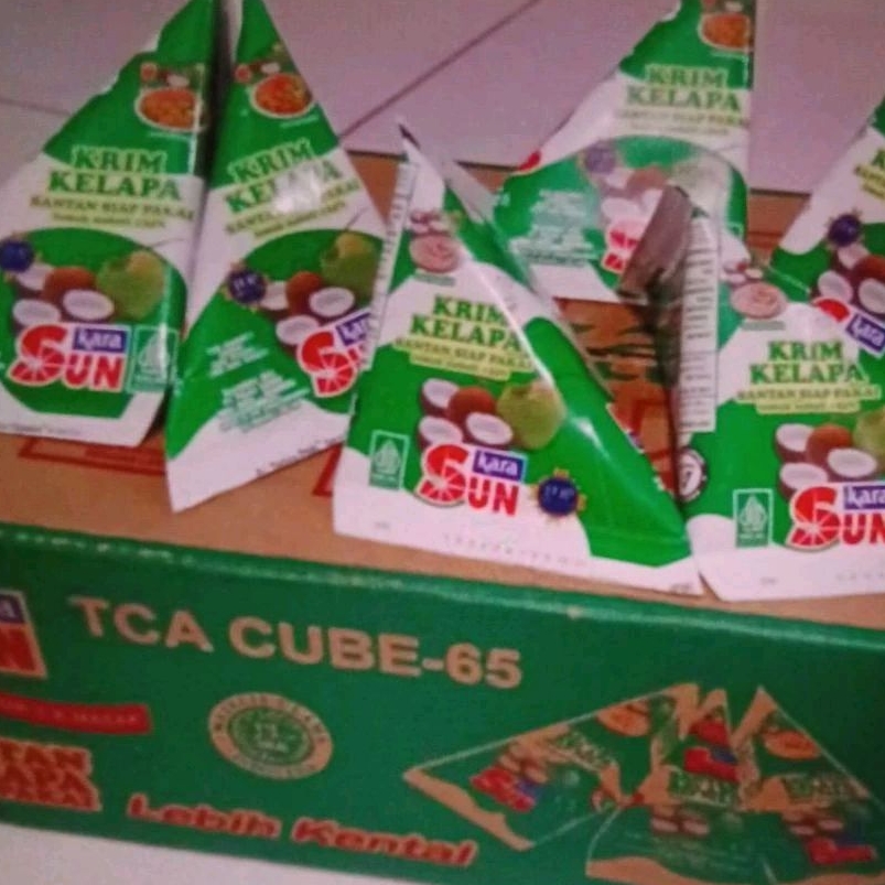 

Sunkara santan kara 65mil 1dus isi 36pcs