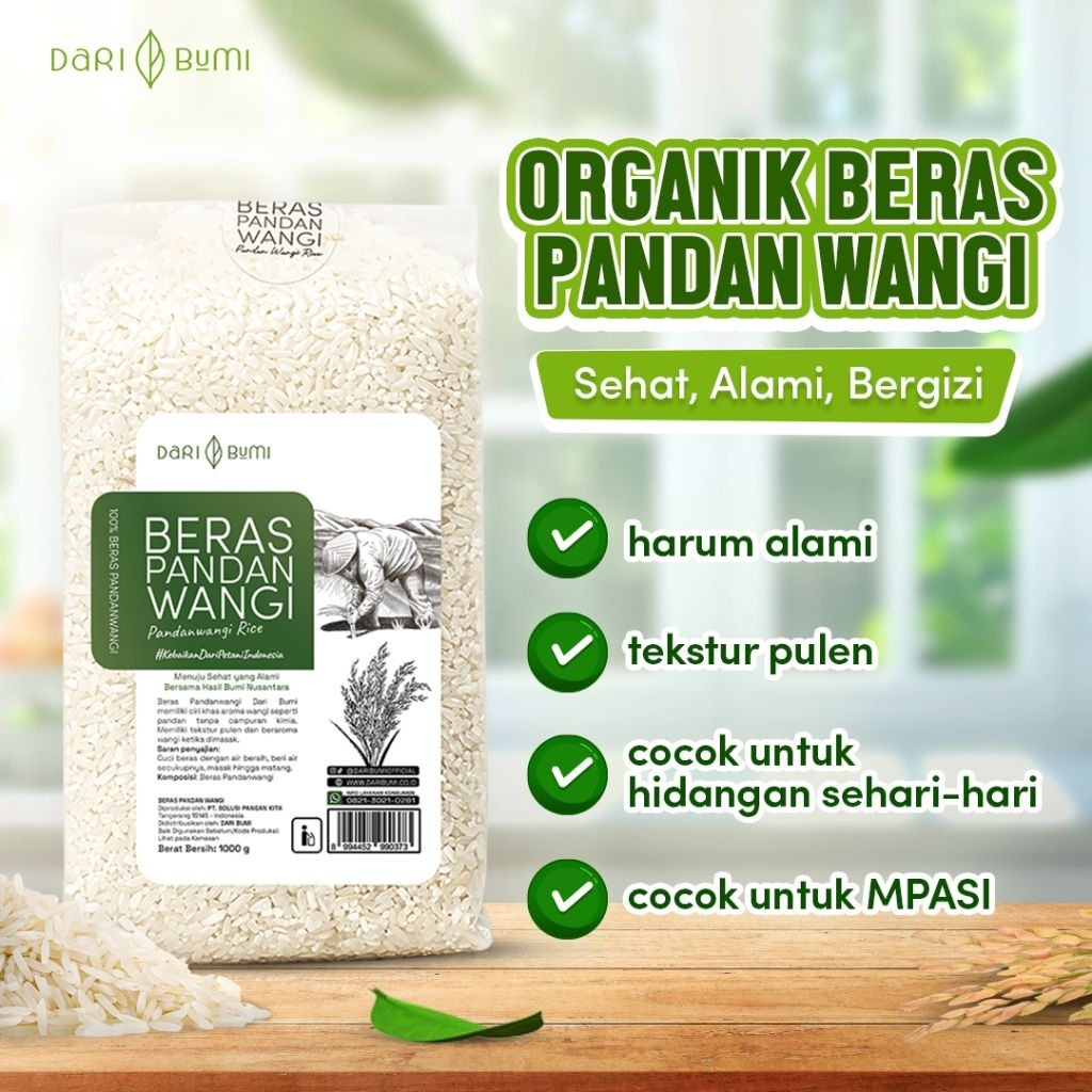 

Beras Pandan Wangi Dari Bumi 1kg