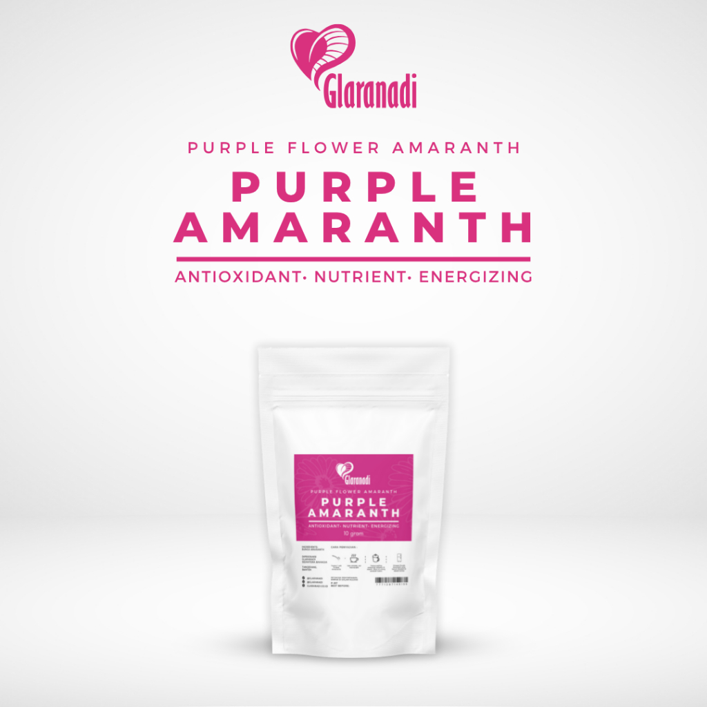 

GLARANADI - Teh Bunga Relax and Calming / Amaranth Ungu Bundar Kering (Pure Dried Purple Globe Amaranth Flower Infusion) 10 g