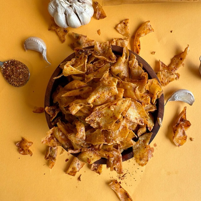 

Kripset Pedas Gurih berat 250gr