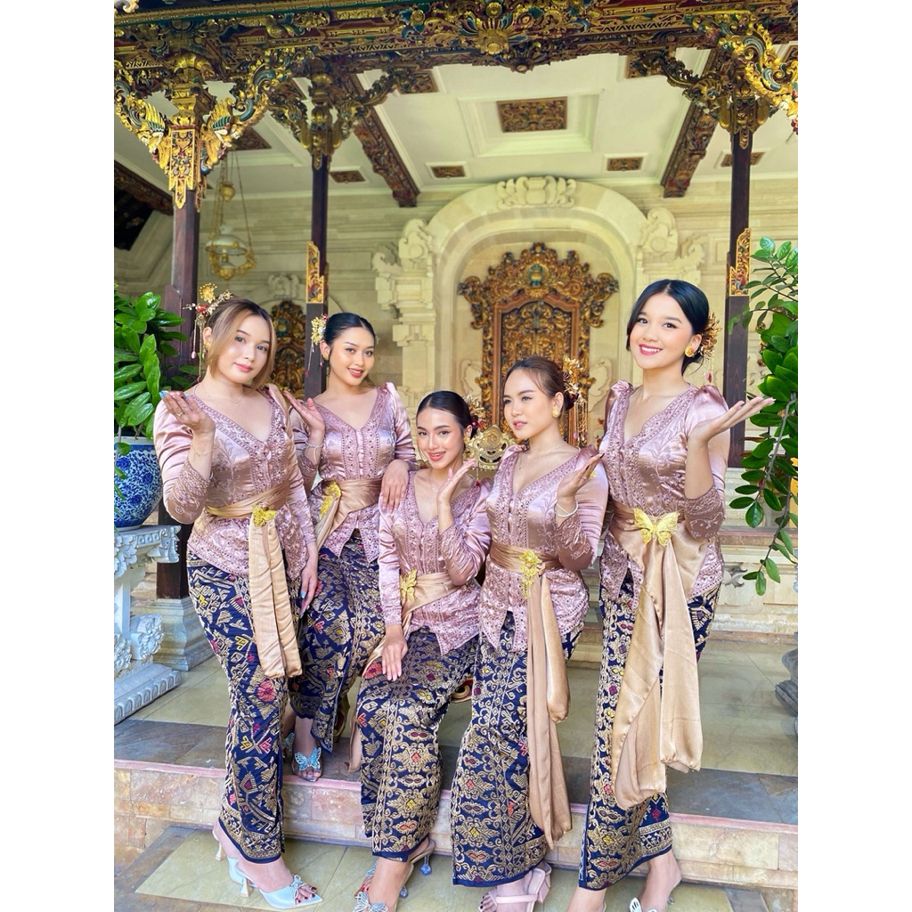 kebaya silky bordir sabrina ( kebaya saja )
