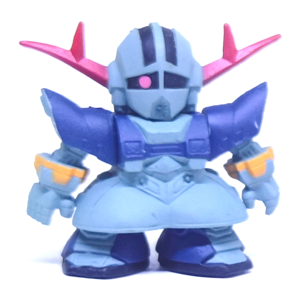 SD Gundam BANDAI Full Color Figure Collection - MSN-02 Perfect Zeong (Pajangan / JP Rare)