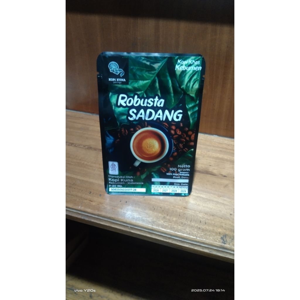 

kopi robusta Sadang Kebumen