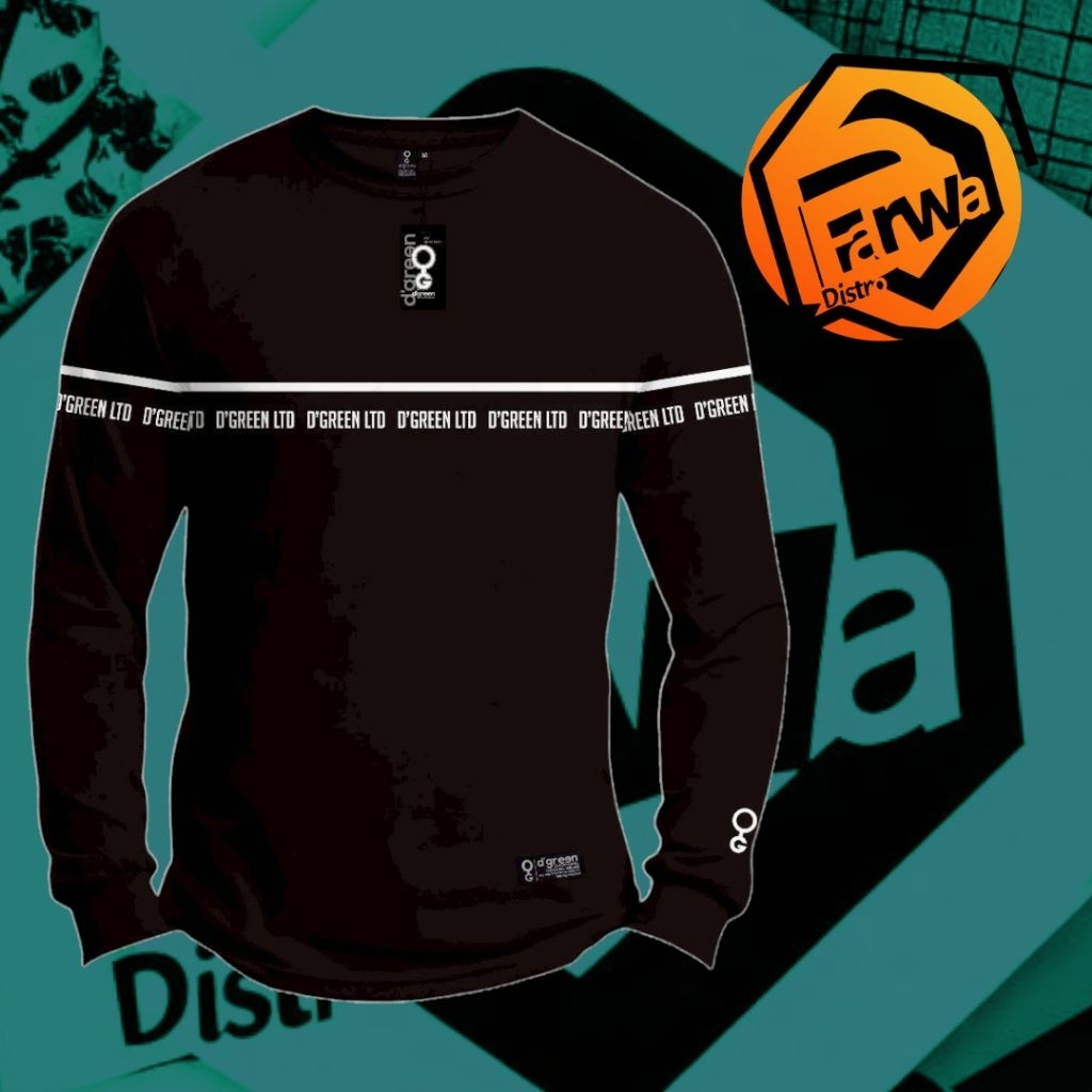 KAOS DISTRO D'Green ORIGINAL/FARWA DISTRO/GUDANG KAOS BANDUNG