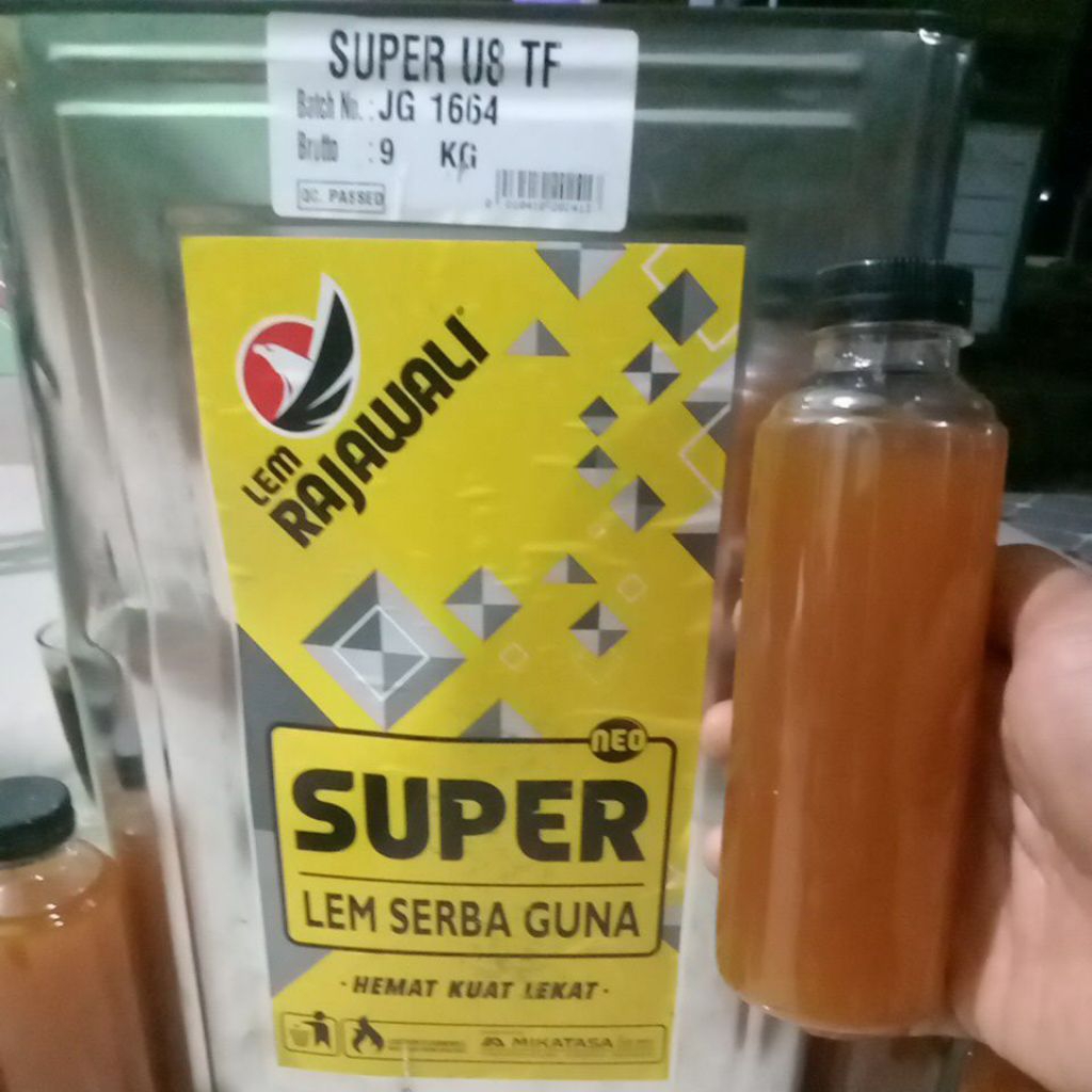 

Lem Aibon / Lem Kuning / Lem Eva / Lem Spon / Lem Busa Ati / LEM SUPER BOTOLAN 200 GRAM