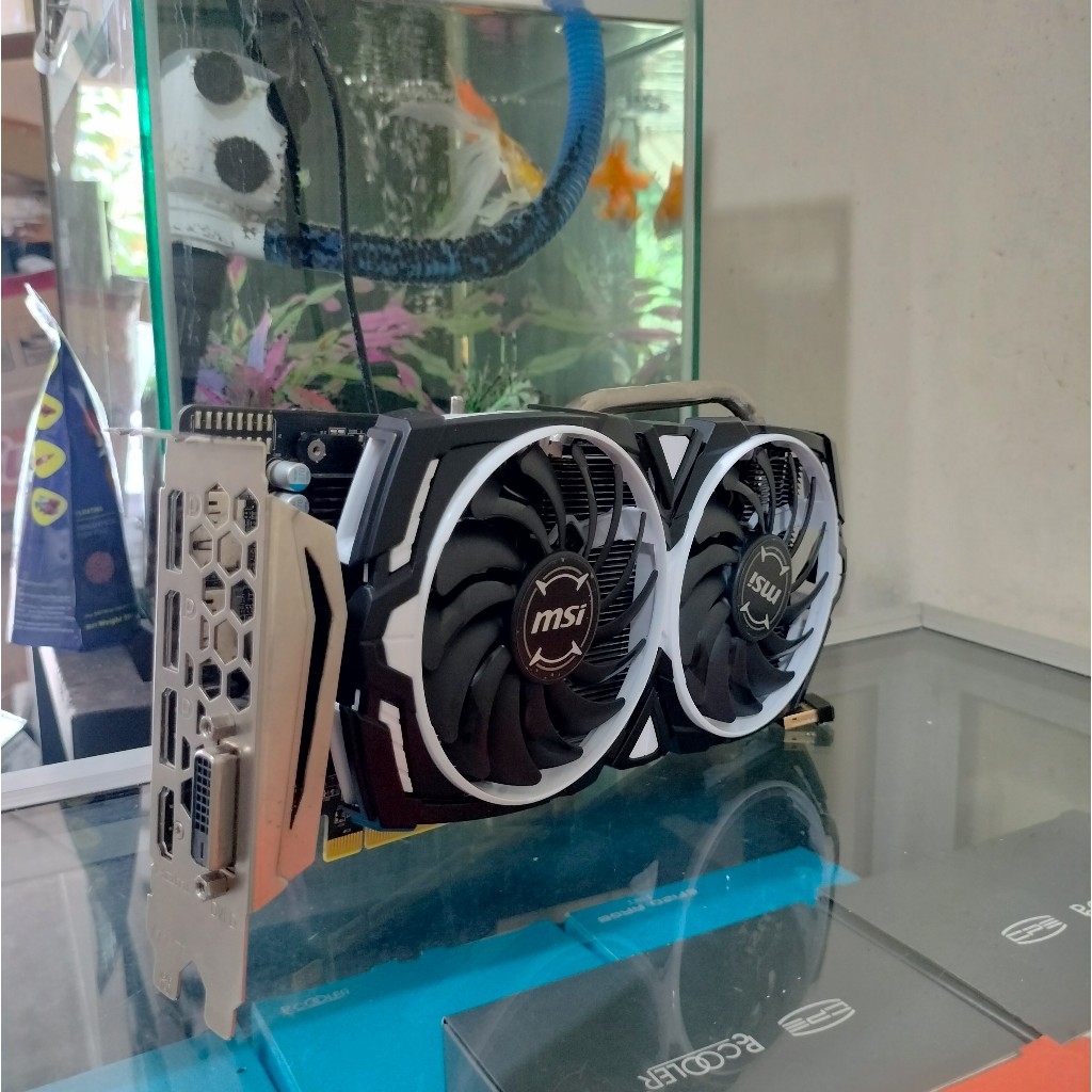 VGA MSI RX ARMOR 580/ 8GB 256bit GDDR5/ Bukan Ex Mining/ Waras Wiris