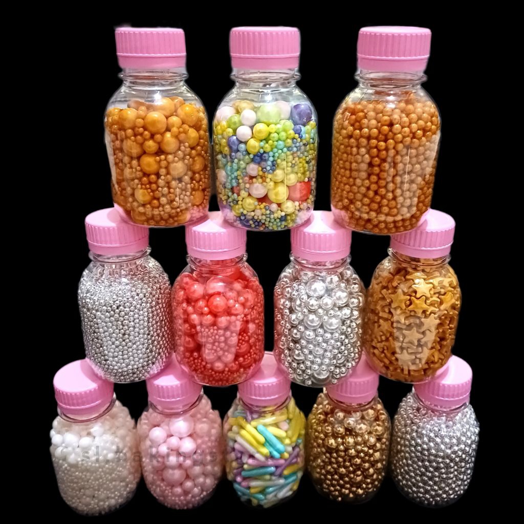 

SPRINKLE/SUDAR BEADS/SPRINKLES/SPRINKEL 100GR KEMASAN BOTOL
