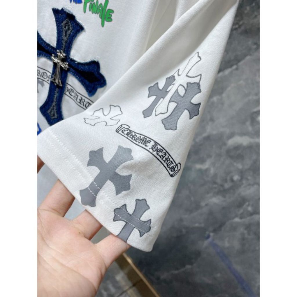 kaos chrome hearts putih