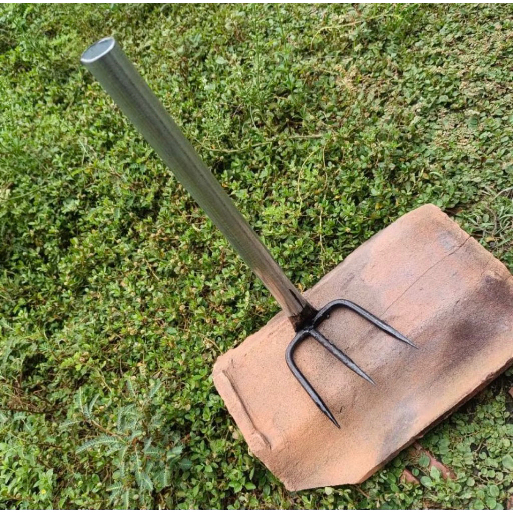 Garukan Mini Gagang besi/Garuk Sampah garuk selokan/Garuk Mini Berkebun/Garukan Rumput