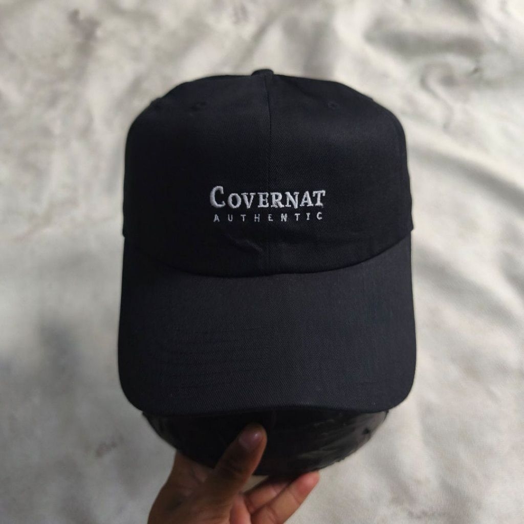 Topi snapback pria covernat hitam