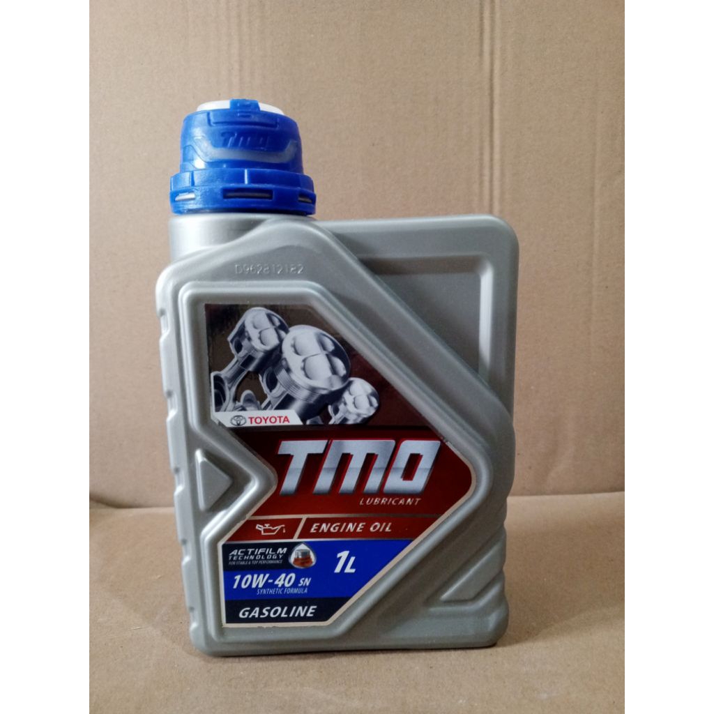 OLI OIL TMO BENSIN 1 LITER SAE 10W-40 PELUMAS OLI MESIN MOBIL BENGSIN AVANZA XENIA APV GRAND MAX