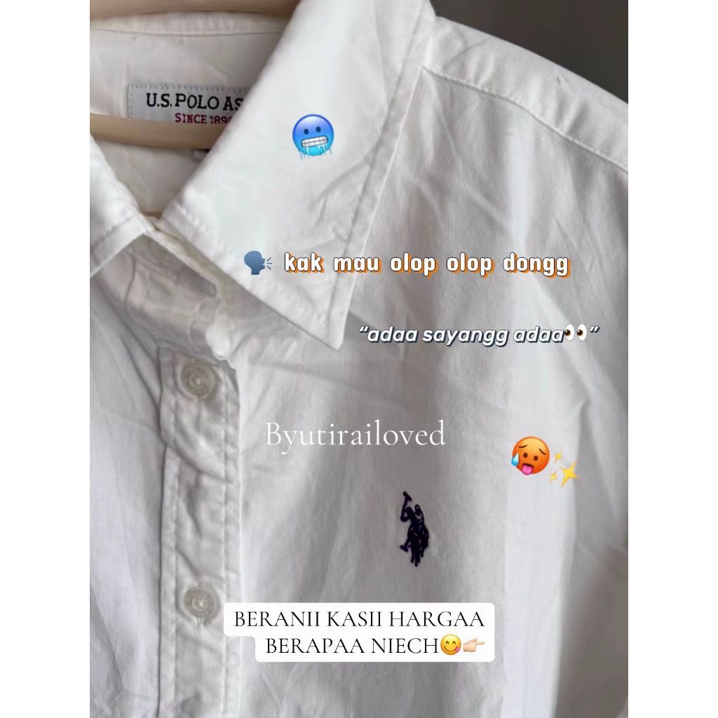 preloved kemeja polo kemeja polo original kemeja US POLO ASSN kemeja premium