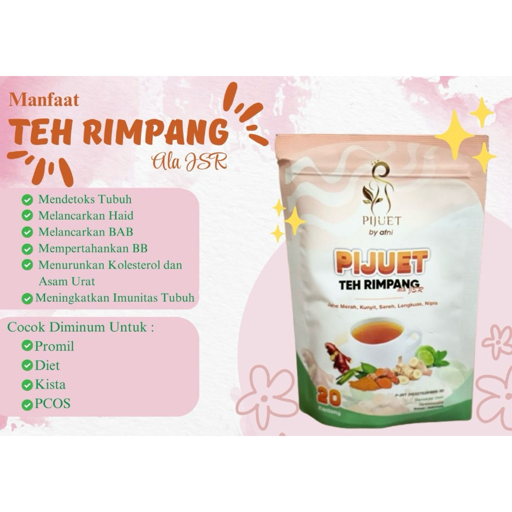 

READY TEH RIMPANG PIJUET BY AFNI