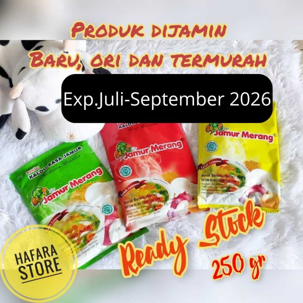 

Kaldu Jamur merang Kemasan 250 gram