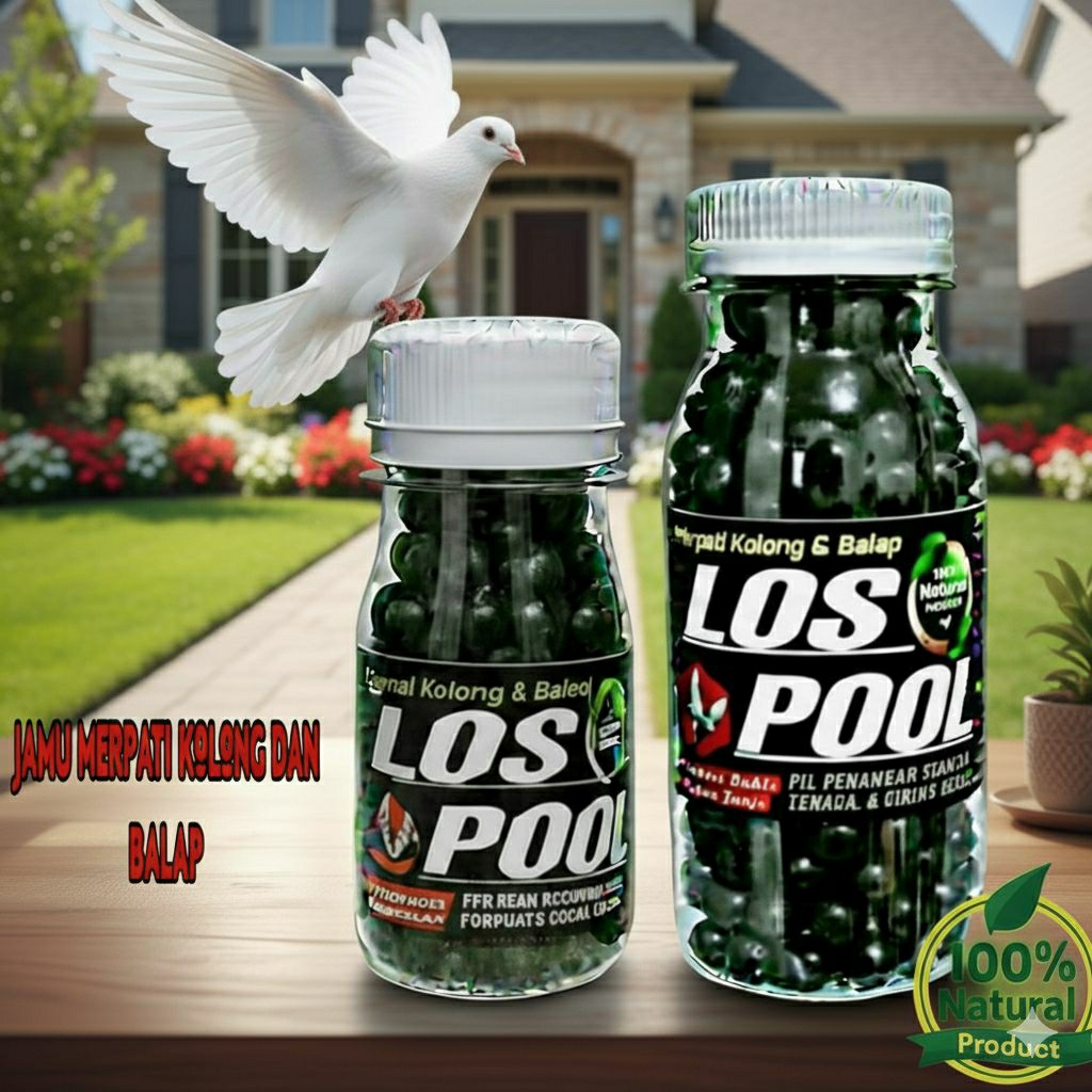 3 KING PIL LOS POOL KHUSUS MERPATI KOLONG DAN BALAP ISI 50-75-100-150-300 BUTIR extrak gingseng teki