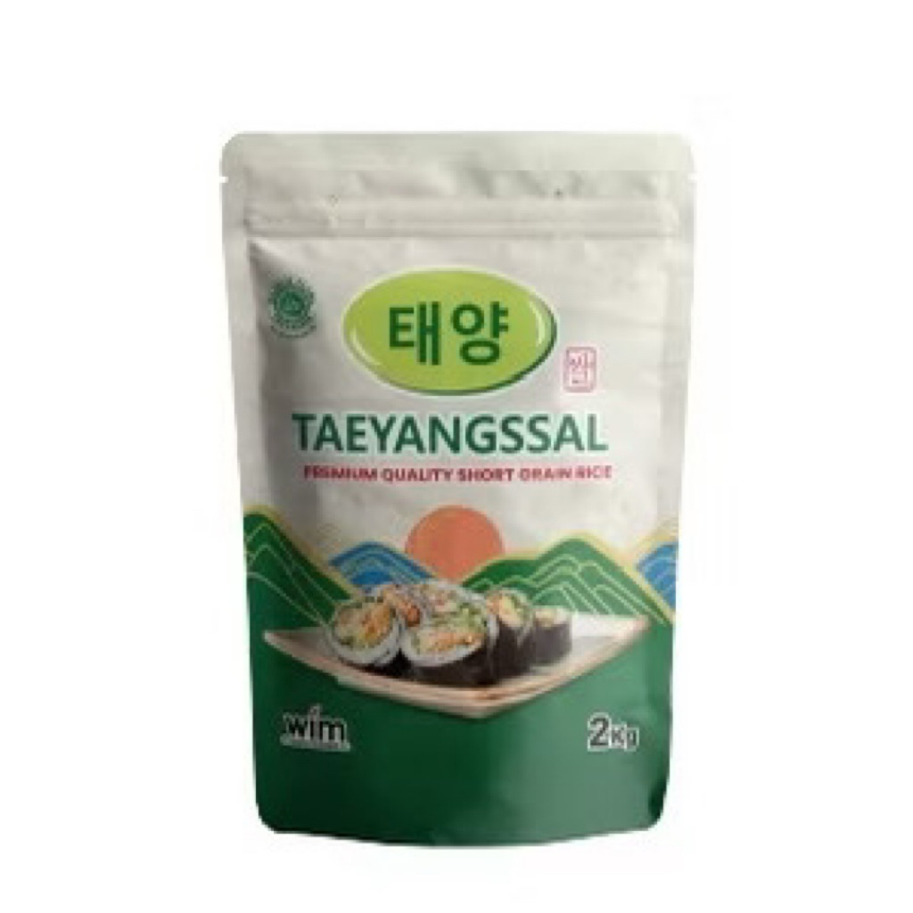 

Terbaru Beras Korea Premium Taeyangssal Rice Gimbap Kimbap Bibimbap Halal 2 kg