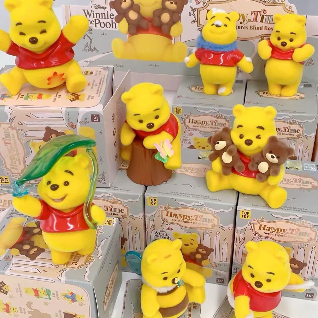 [PREORDER – TOPTOY] Blind Box Winnie the Pooh Happy Time Series – Figur Koleksi Lucu