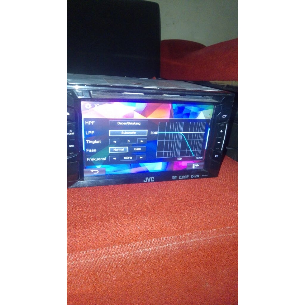 dobledin JVC oem Honda HRV 7inci