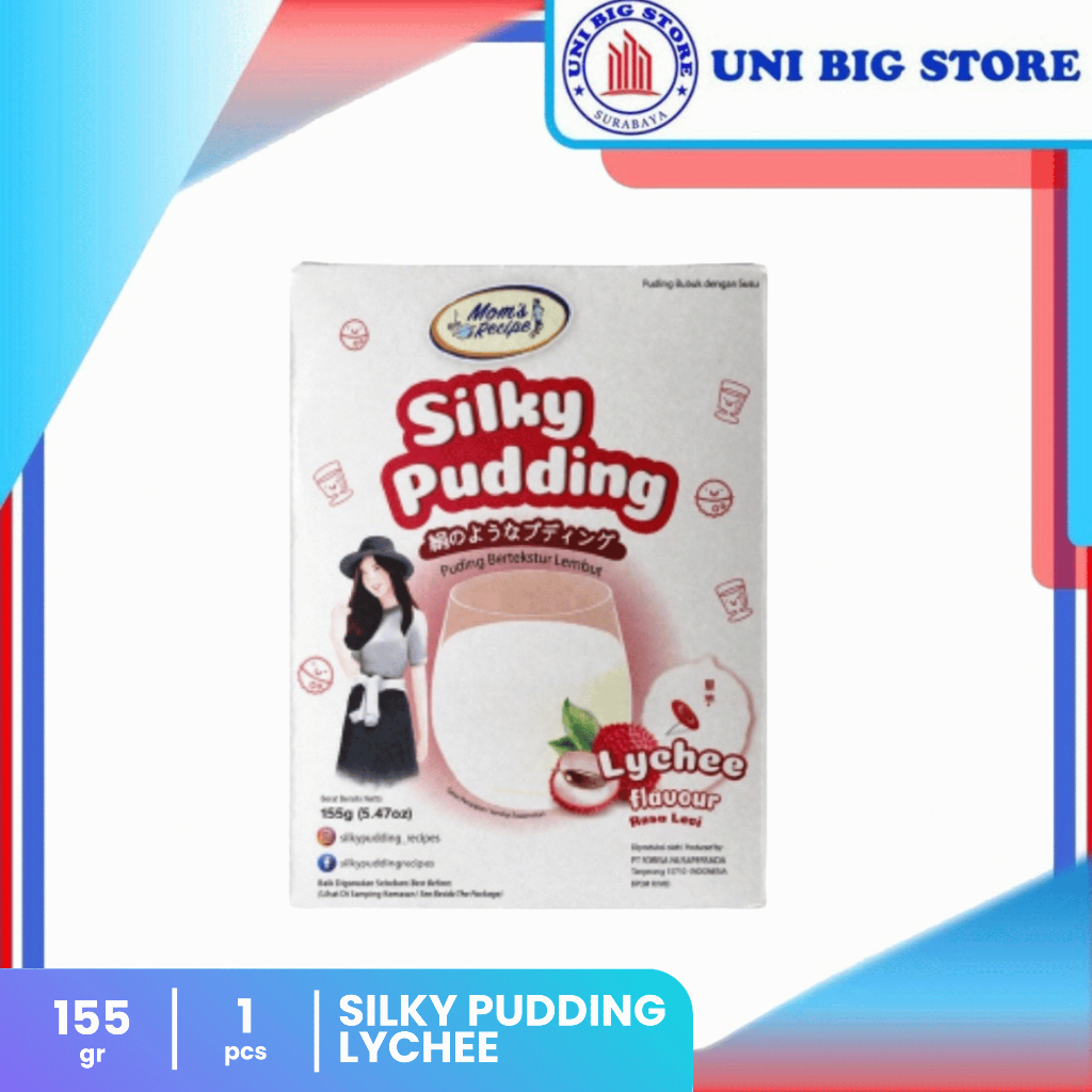 

Silky Pudding Lychee Forisa 155 g PUYO Puding Susu Leci Lechi Mom's Recipe