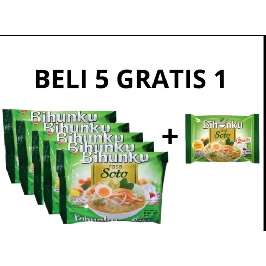 

BIHUNKU SEDUH 55g 6PCS