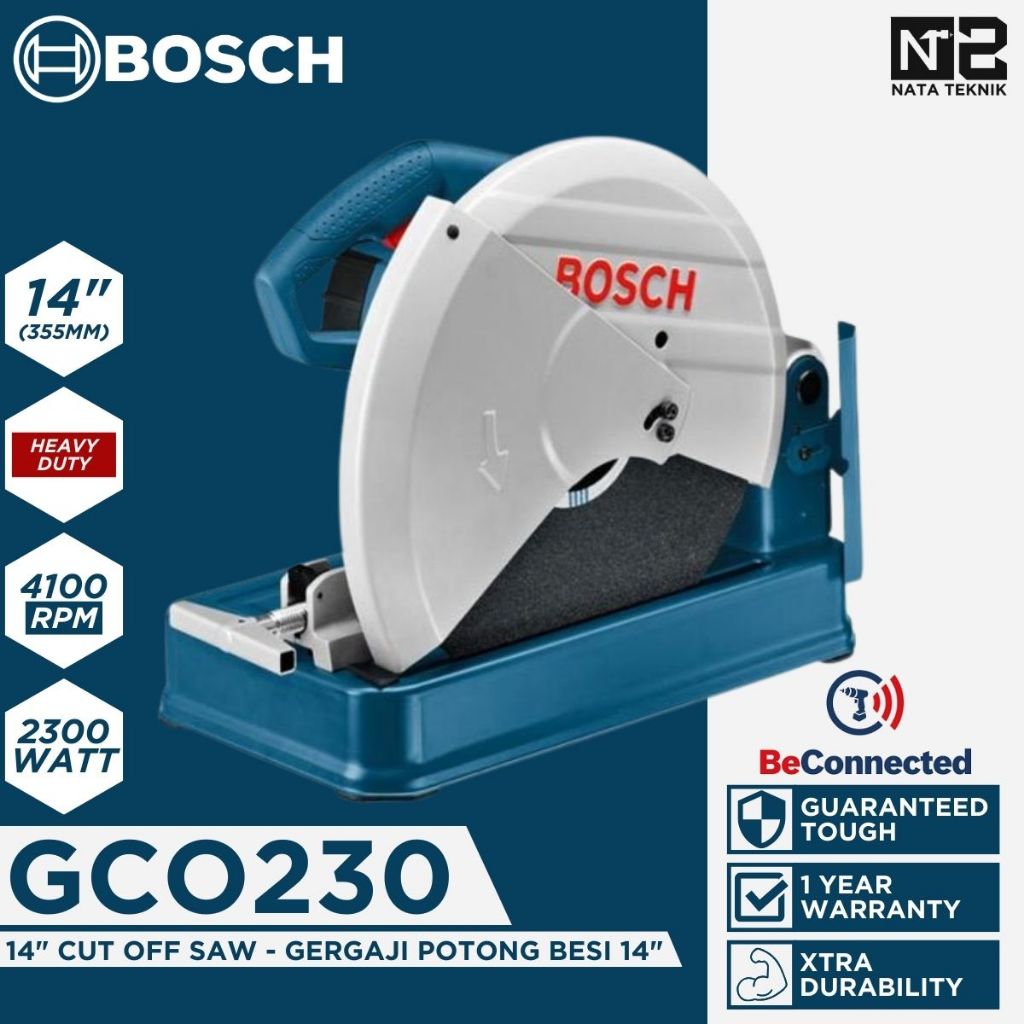 BOSCH GCO 230 Mesin Gergaji Potong Besi 14 Inch - Cut Off 14" BOSCH GCO230