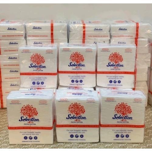 Kapas Wajah 1/2 Lusin Selection 35gr Lembut