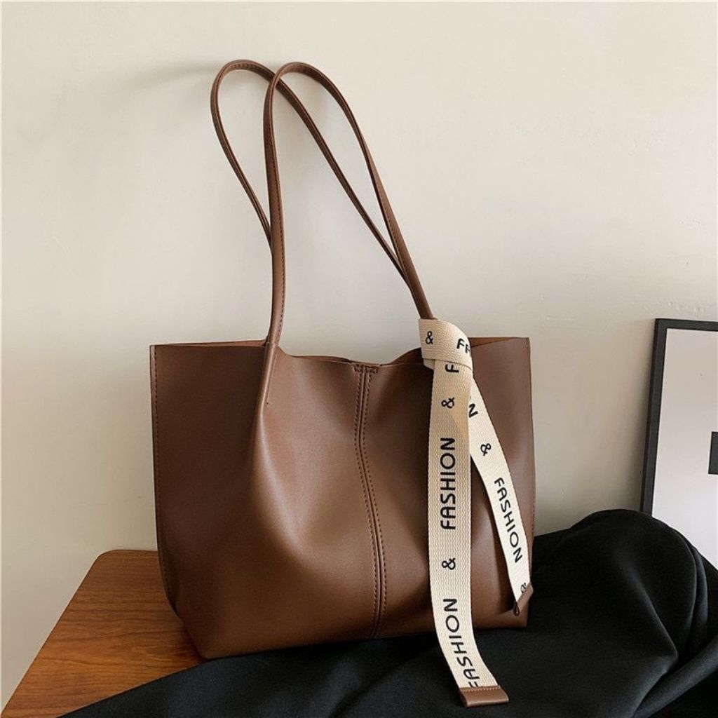 Tas Tessa Tote Bag Shoulder Kulit Premium