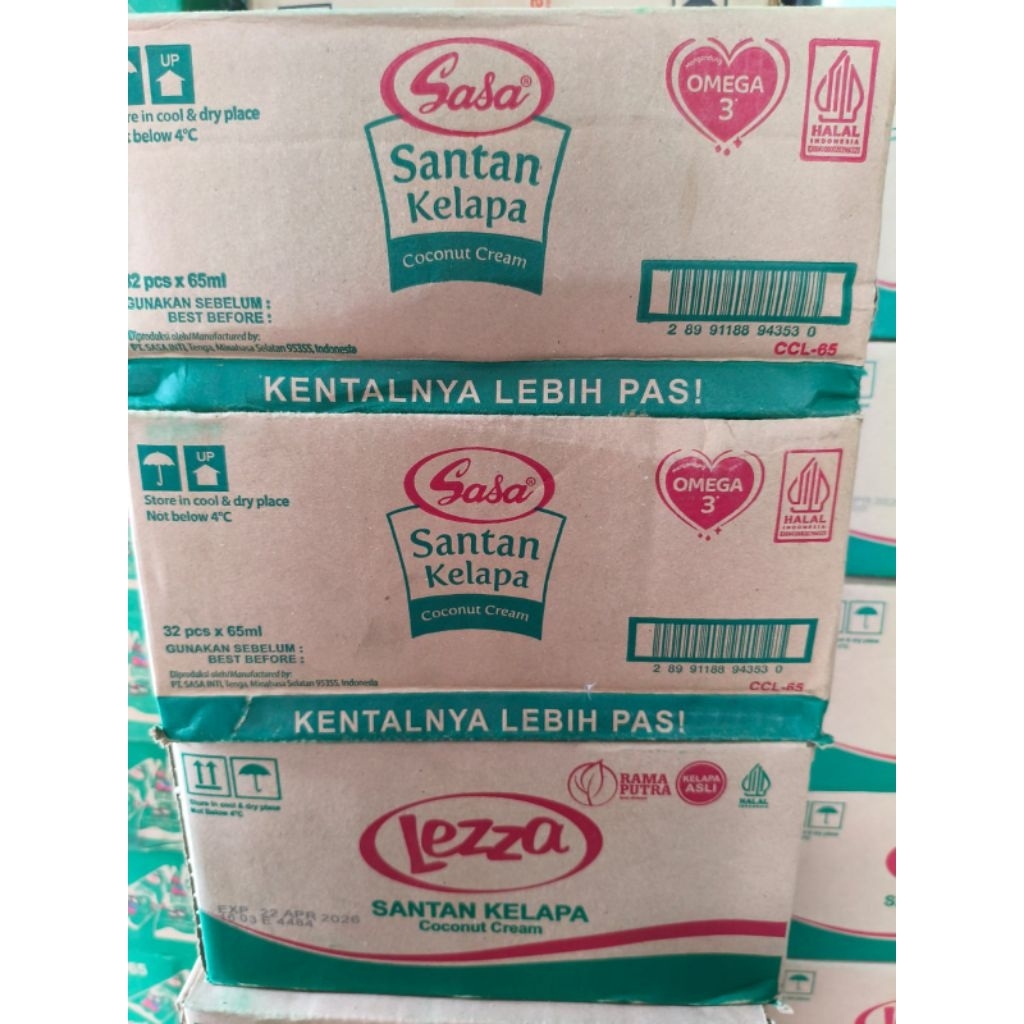 

Santan Sasa 65ml 1 dus isi 32