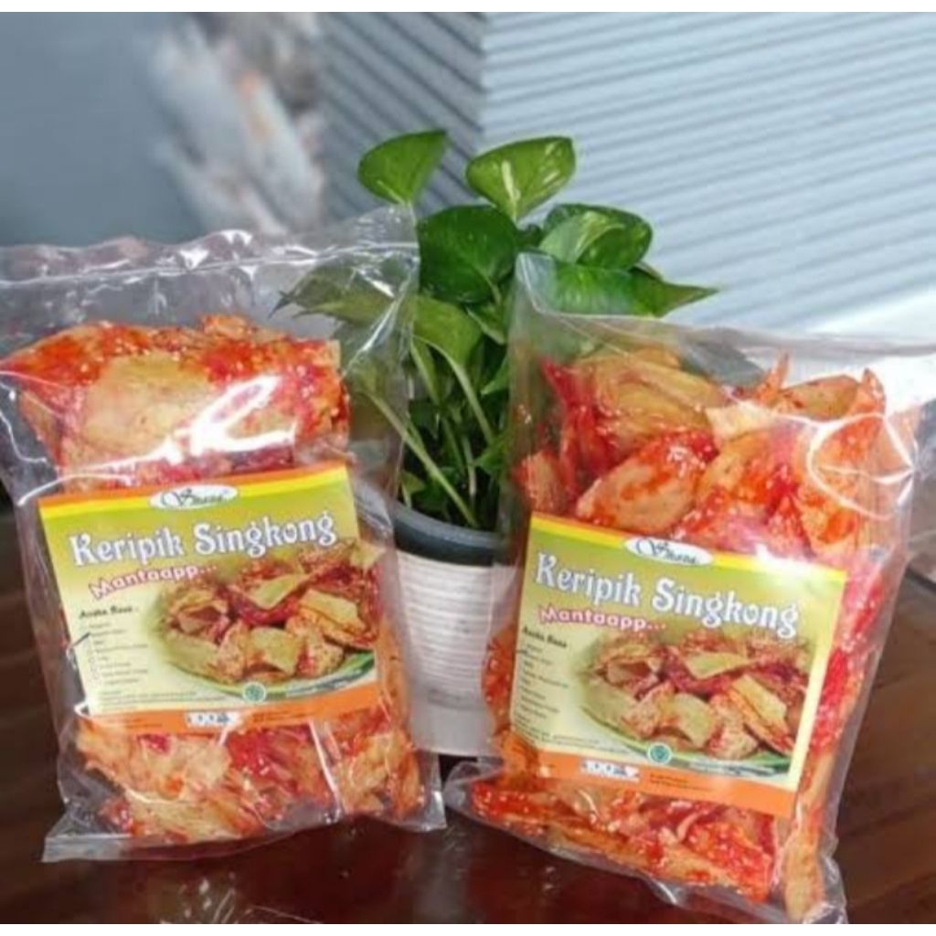 

Keripik singkong Balado Shaza food