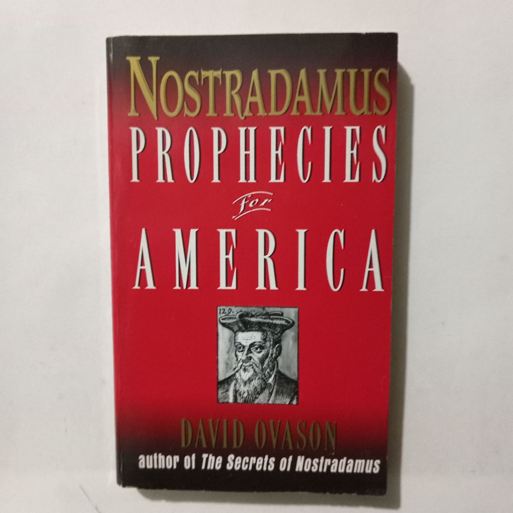 Buku Nostradamus Prophecies for America - David Ovadon