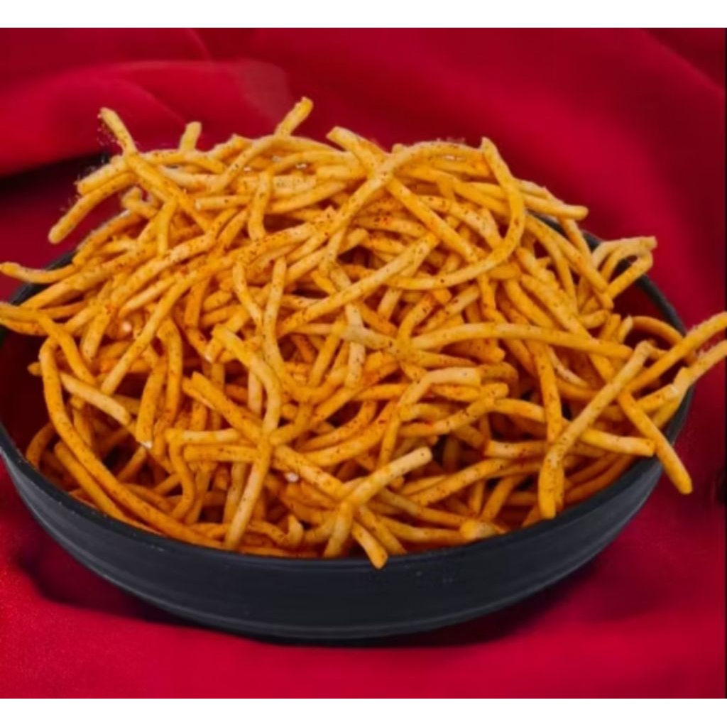 

mie sistik pedas kriuk extra pedas lezat gurih renyah nikmat