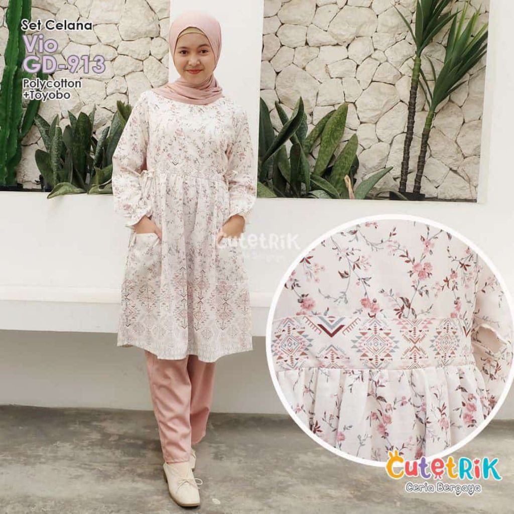 Set Celana Long Tunik