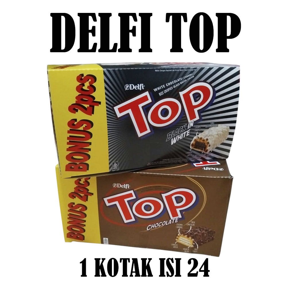 

DELFI TOP WAFER CHOCOLATE KOTAK ISI 24